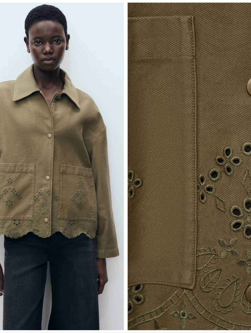MANGO Cotton Jacket